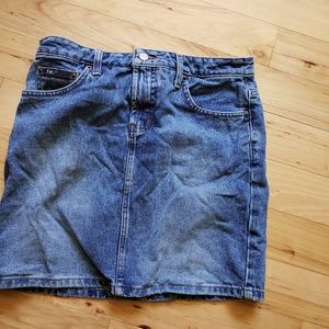 Lei jean skirt  size 7